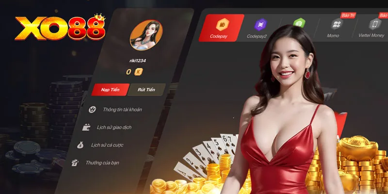 Nạp tiền tại XO88 nhanh chóng và đơn giản Nạp tiền tại XO88 nhanh chóng và đơn giản
