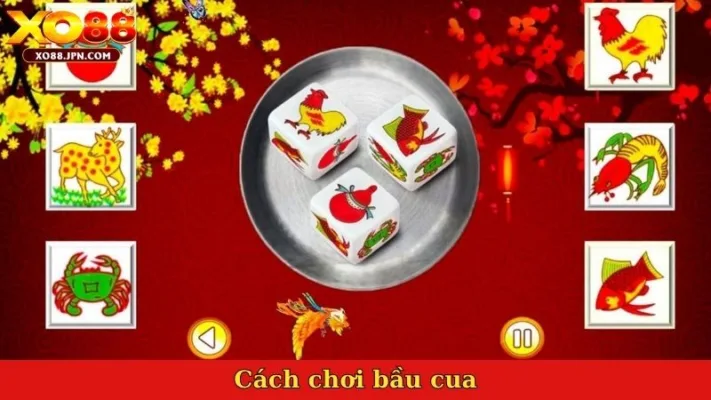 Cách chơi bầu cua