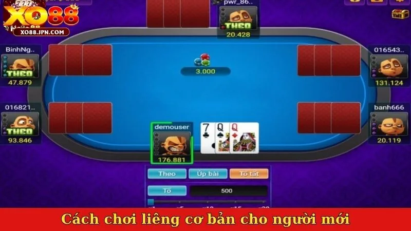 Cách chơi liêng cơ bản cho người mới