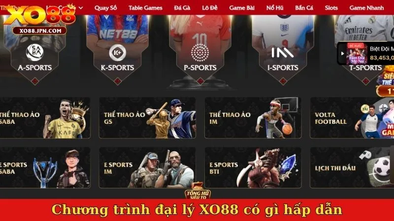 Chương trình đại lý XO88 có gì hấp dẫn
