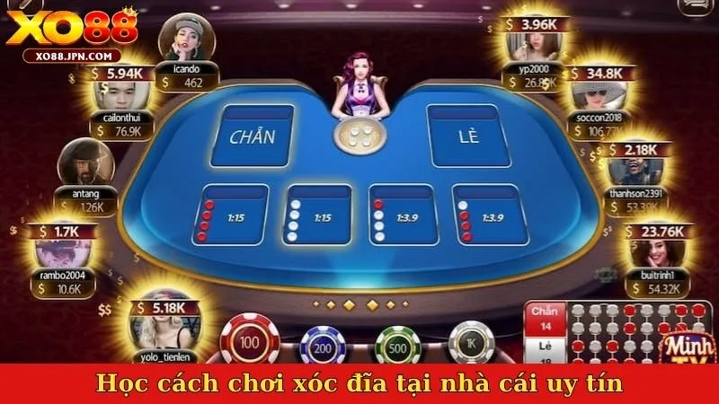 Học cách chơi xóc đĩa tại nhà cái uy tín đảm bảo chất lượng