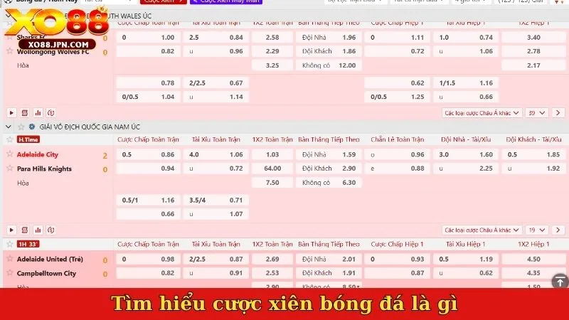 Tìm hiểu cược xiên bóng đá là gì